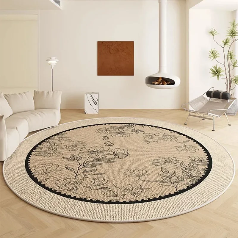 Korean Style Rugs Living Room Luxury Gamer Baby Round Kitchen Useful Things Carpet Lounge Alfombras Para Sala Home Decoration