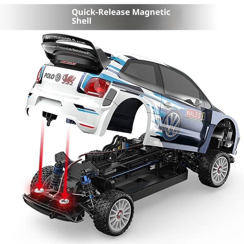 新型Mjx 10304 RCドリフトプルカー フラットラン 1/10 ブラシレスシミュレーションRCモデル 高速オフロードリモートコントロール車両