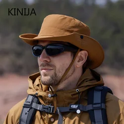 Summer Quick Drying Bucket Hat for Men Women Beach Sun Protection Visor Cap Outdoor Sunscreen Fishing Hat