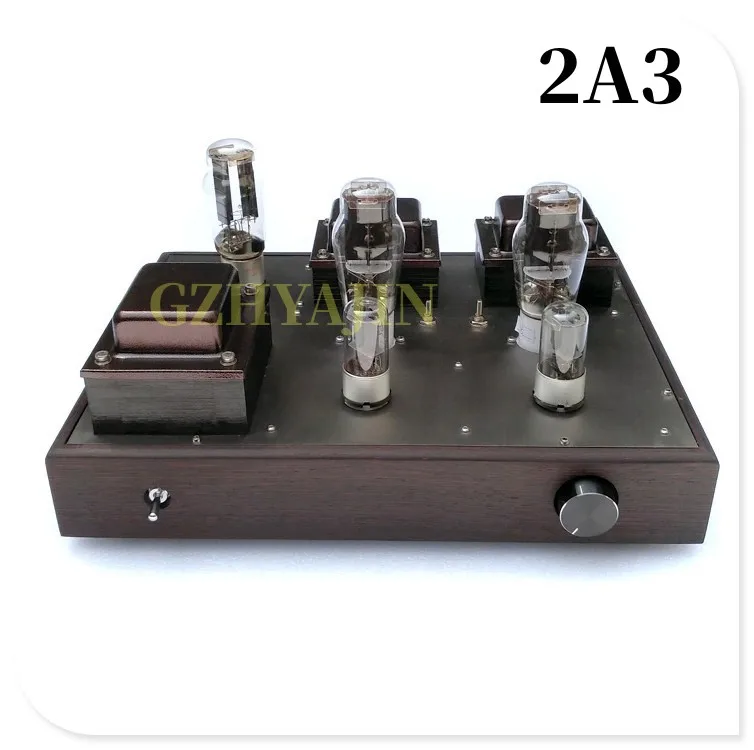 NEW 2A3 bile pump 6N8P 6SN7 pushes HIFI single ended electronic tube power amplifier solid wooden box