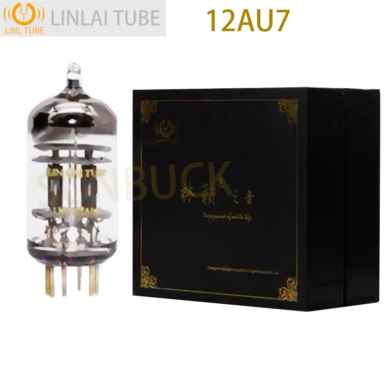 LINLAI 12AX7 12AU7  Vacuum Tube Replace JJ gold lion Psvane 12AX7 ECC83 12AU7 ECC82 Electronic Tube Series Applies Amplifier