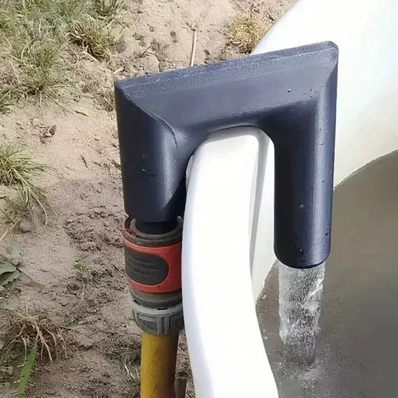 Robuster Gartenschlauchhaken – einfache Befüllung des Wassertanks, kein Handgerät, rutschfestes Design, Bewässerungswerkzeug für Terrasse, Gartenschlauchzubehör