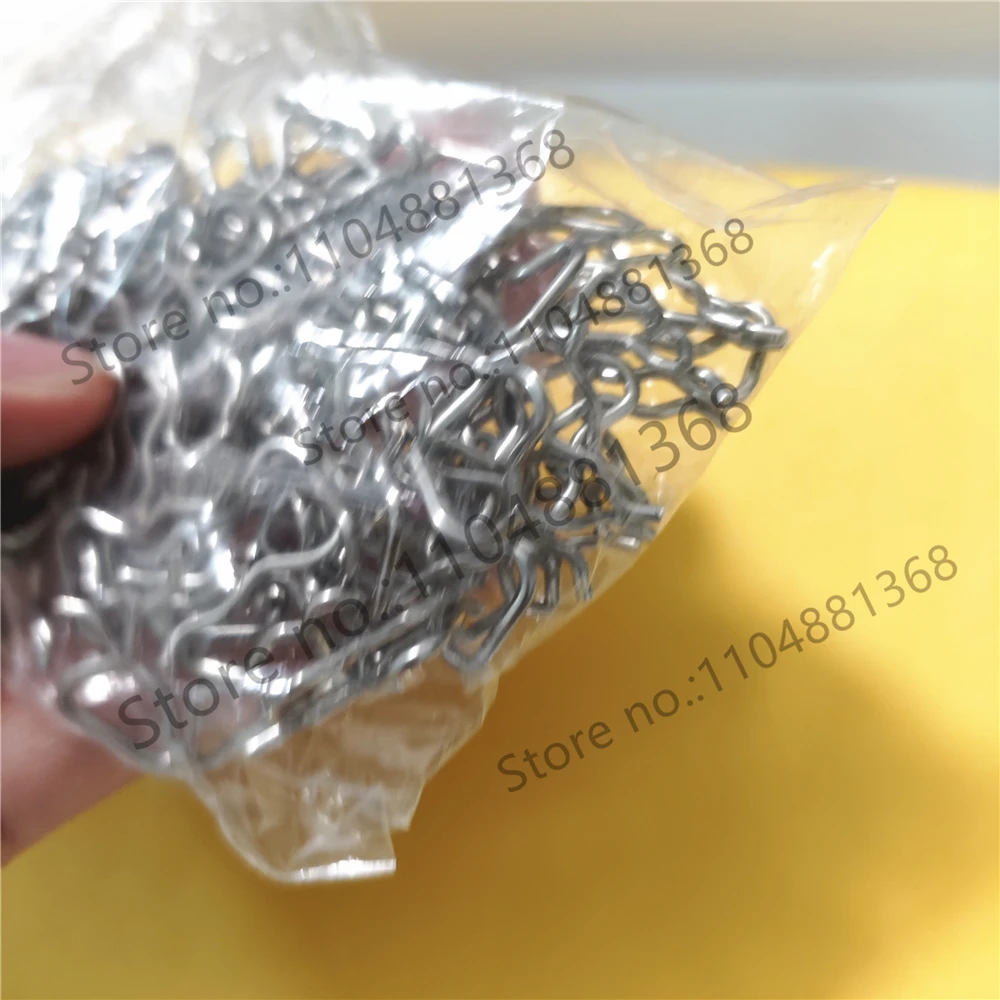 100pcs F00VC22003 Diesel Engine Clip F00V C22 003 Fuel Injector Valve Snap Clip F 00V C22 003 2026 Years As Picture
