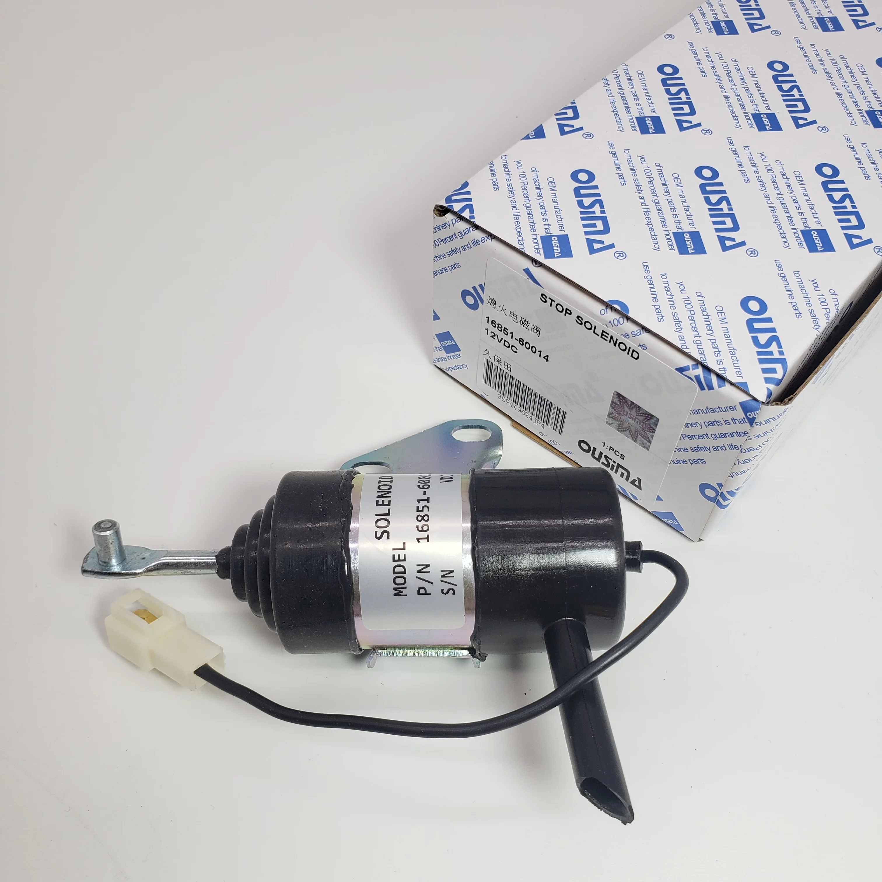 Fuel Shutoff Solenoid Valve 16851-60014 for Kubota B7410D BX1500D BX1800D BX1830D
