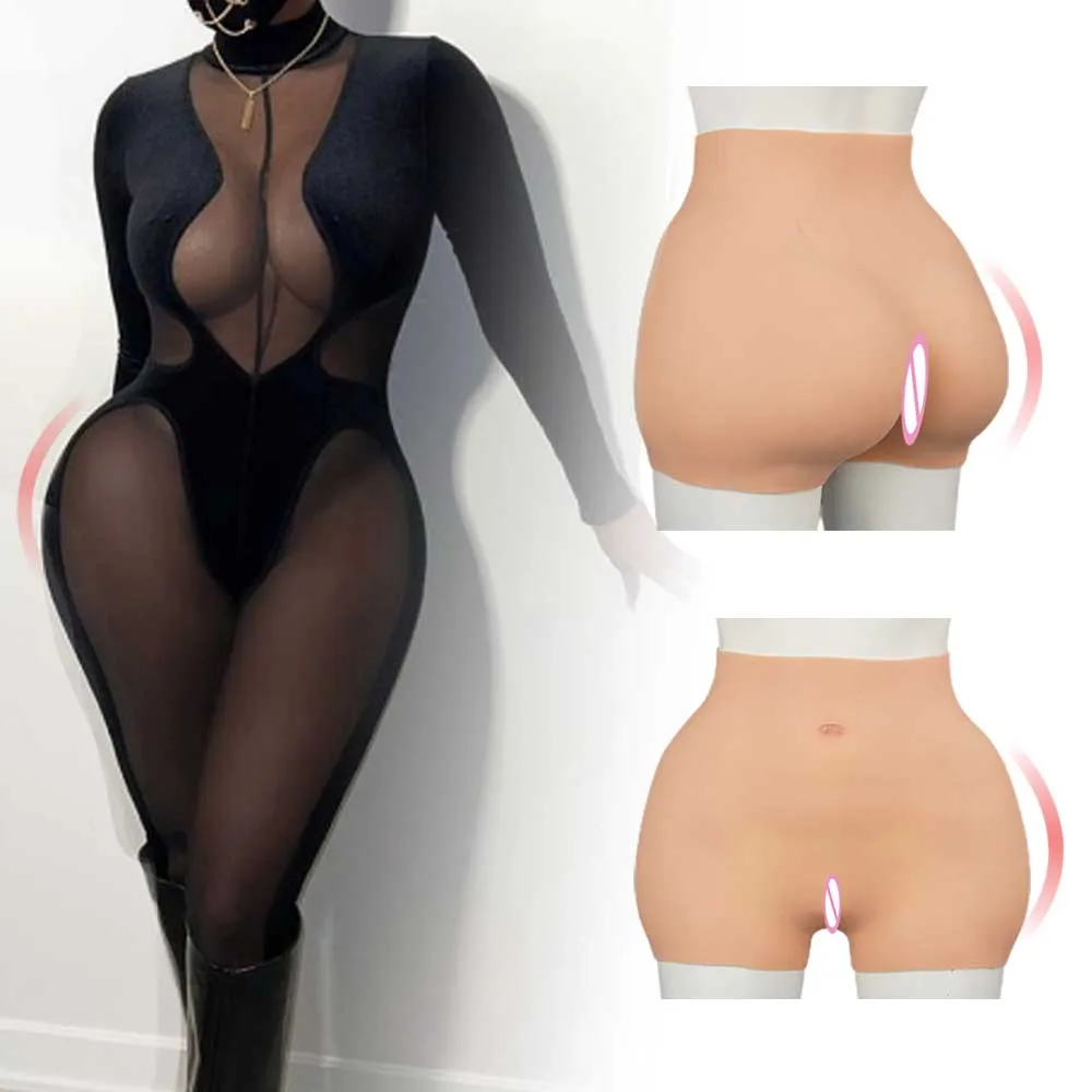 

Silicon Buttocks And Hips Enhancer Pants Fake Big Bum And Hips Pads Artificial Woman Shaper Wear Underwear