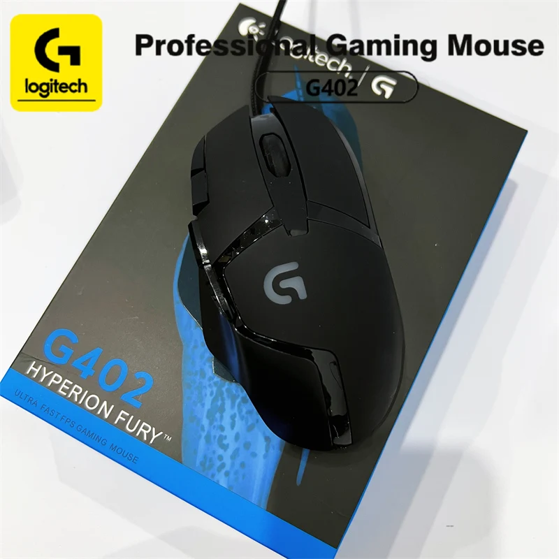 

Logitech G402/G304/G305, отслеживание движений на частоте 400 IPS, 4000 DPI, 8-кнопочная панель управления, легкий дизайн, помогает вам оставаться на передовой в играх.