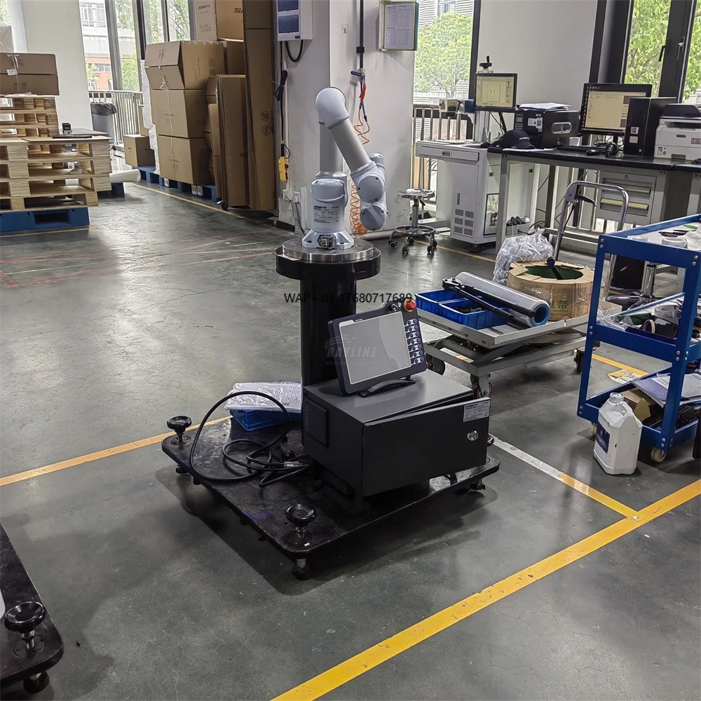 Automatic Industrial 6-Axis Collaborative Robotic Arm Ideal for Tig Mig  Welding Gypsum Coffee Payload 3kg-20kg Range 1-2m