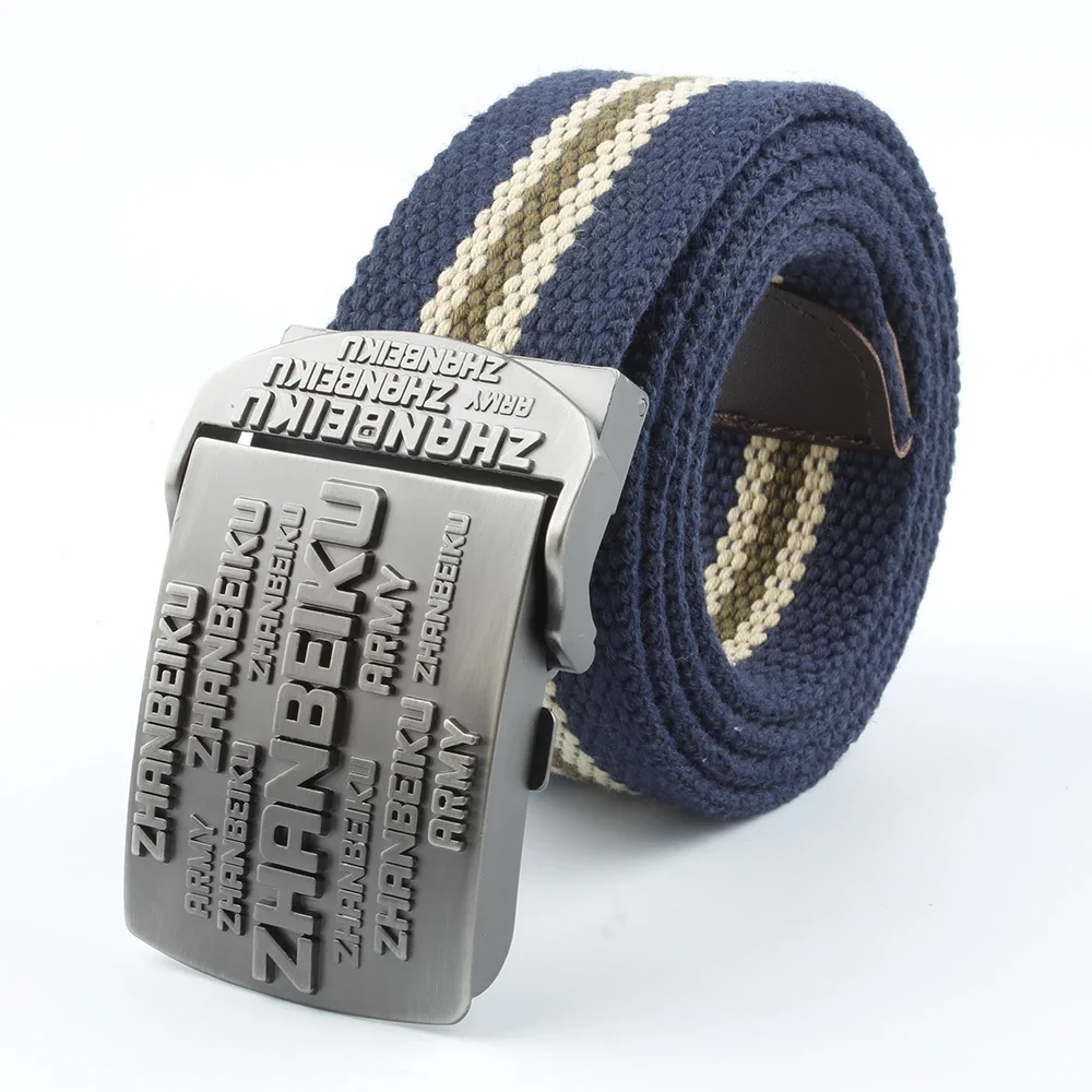 2023 NEW ZHANBEIKU ARMY Men Outdoor Training Belt High-quality Alloy Belt Buckle Is Applicable To Obesity 140cm