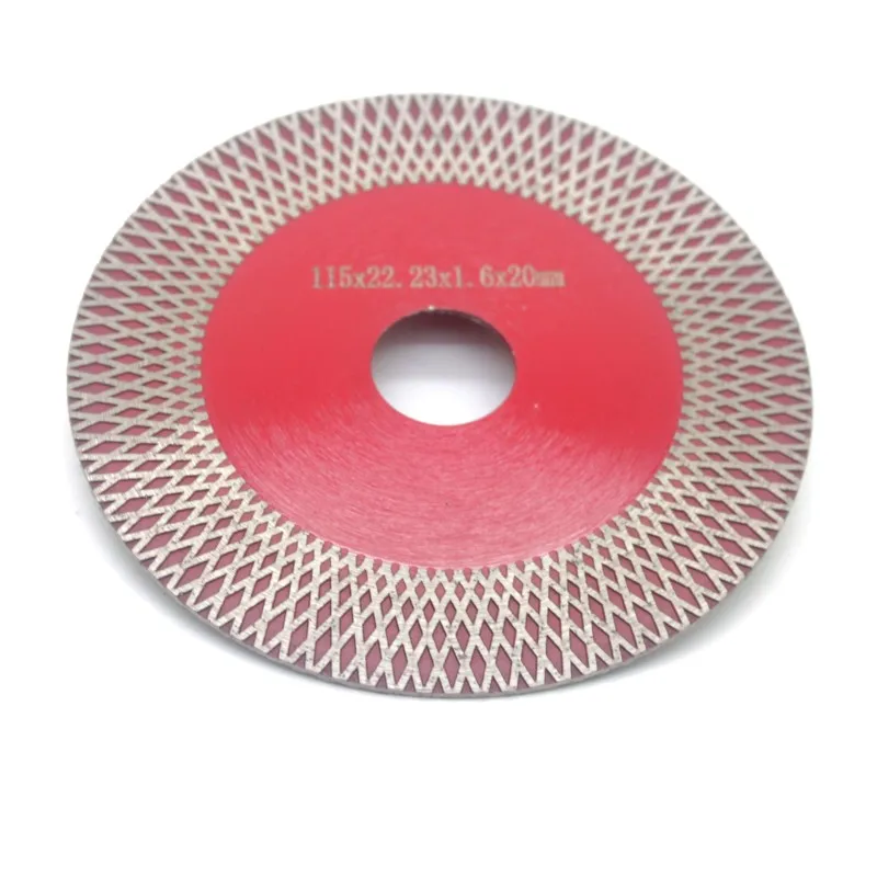 1 PC 115mm Diamant Trennscheibe Fliesen Keramik Marmor Trocken Schneiden Und Schleifen Kreissäge Klinge Power Rotory Werkzeug zubehör – Detail 6