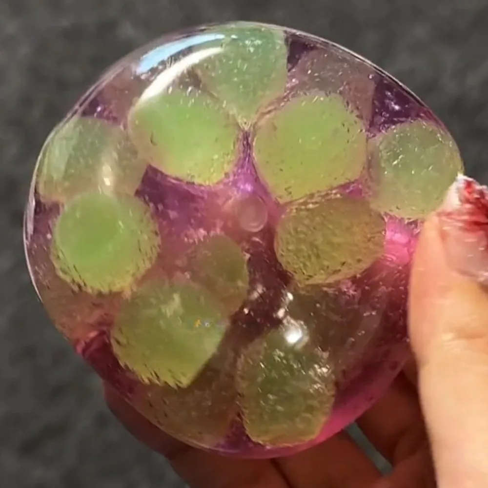 Taba mole pulpa de uva bolas de estresse alívio do estresse brinquedos para adultos crianças ansiedade brinquedos sensoriais para autismo tdah relaxar squeeze presentes