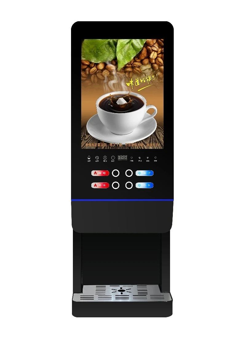 Immagine 4: Distributore automatico di tè al latte E-20SW, macchina automatica per caffè istantaneo da ufficio