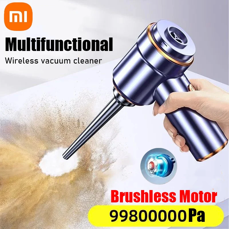 

XIaomi 1900000PA Car Vacuum Cleaner Wireless Mini Handheld Strong Suction Cleaning Machine Portable Vacuum Cleaner for Car Home