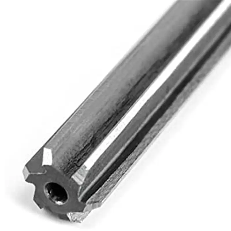 B62B HSS Machine Reamer Set H8 3-12mm 10pcs Straight Shank Chucking Reamer Kit for Milling Precision Tools
