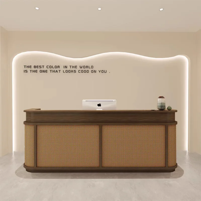 Clothing shop Bar checkout page Shop Small counter B & B Japanese and Korean dining Rattan reception
