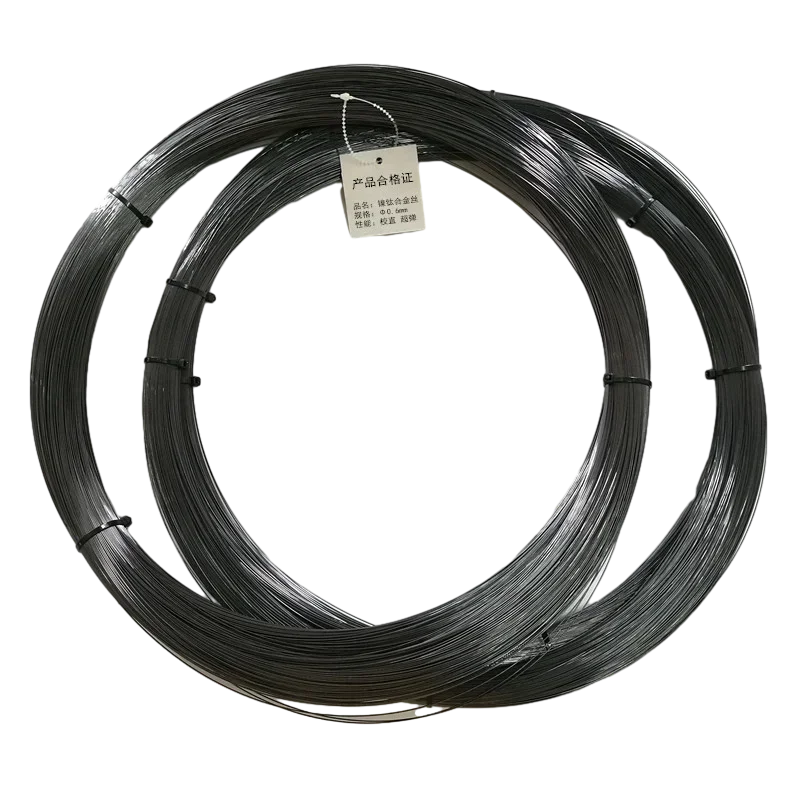 Premium Nitinol Wire - Aerospace Grade | Black NiTi Shape Memory Alloy | Custom Diameter (0.1-5mm) | ISO Certified
