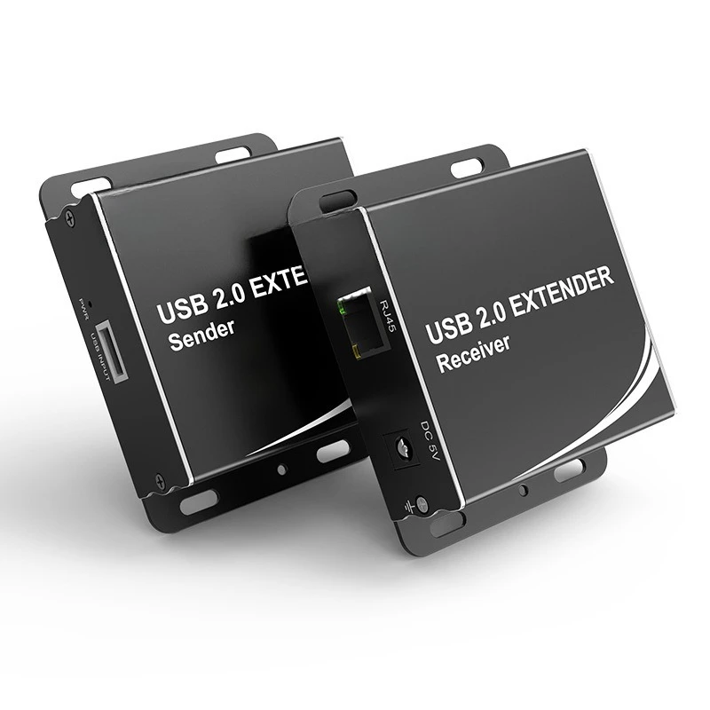 

2.0 extender 160 meters USB to network cable RJ45 4 output can be connected to U disk, touch screen