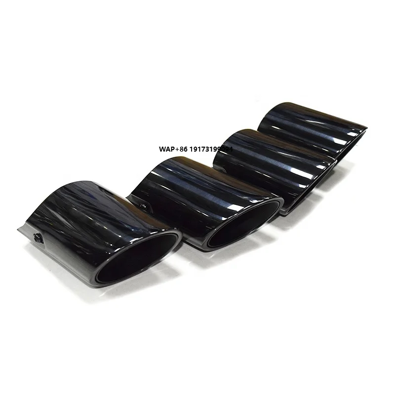 

1Set 304 Stainless Steel 63mm Nozzle 2014-2022 Panamera Exhaust Tip for Porsche-Panamera Exhaust Pipes Exhaust System