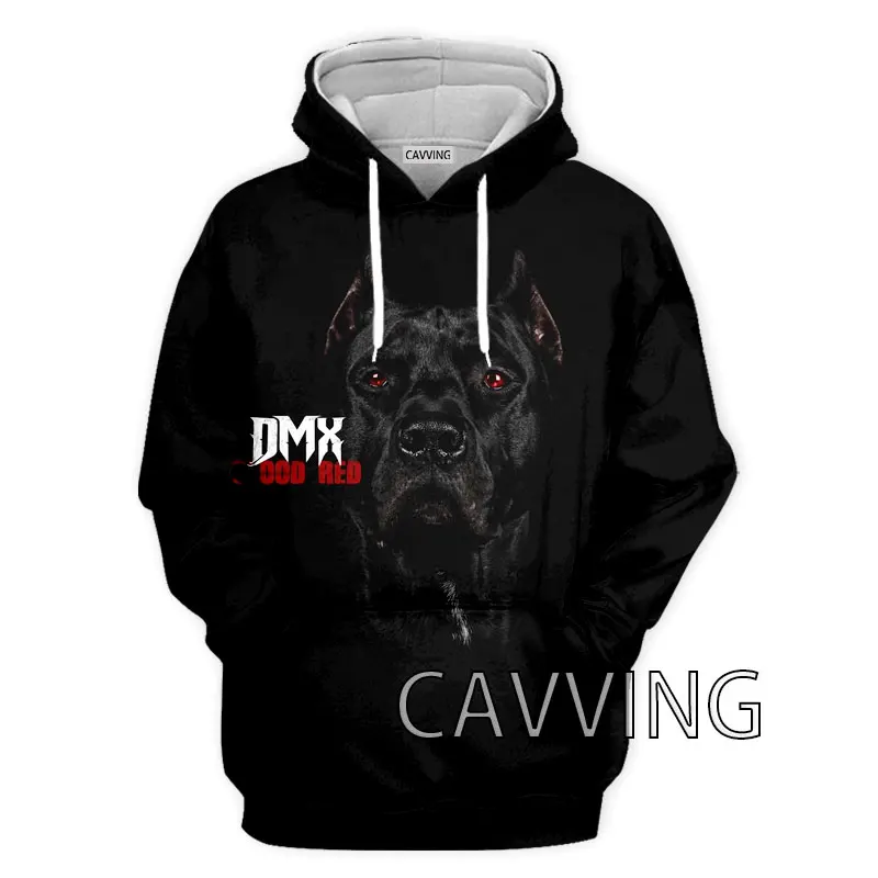 

CAVVING 3D Printed Rapper DMX Hoodies Hooded Sweatshirts Harajuku Tops Fashion Clothing for Women/men H01