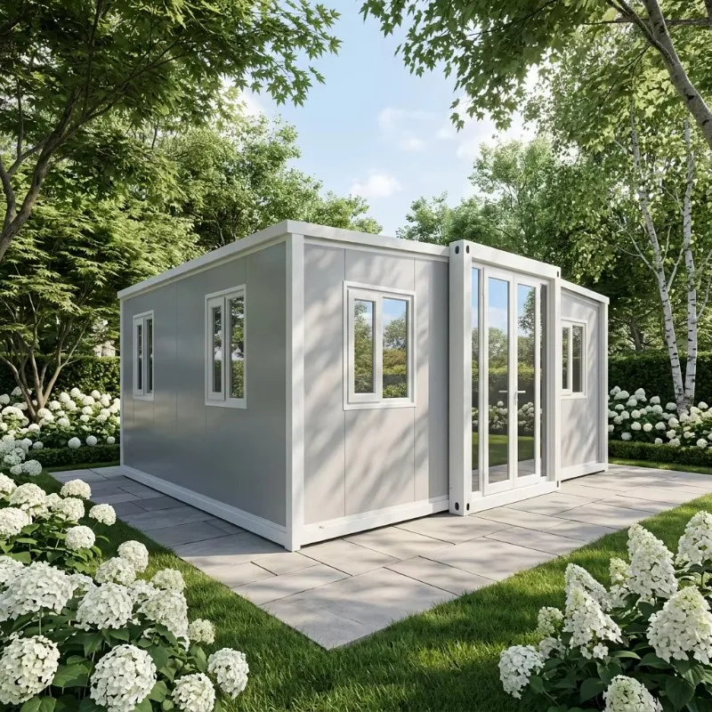 20/40 FT Modern Luxury Prefabricated Villa With Movable Modular And Expandable Container House Suitable For Daily Living