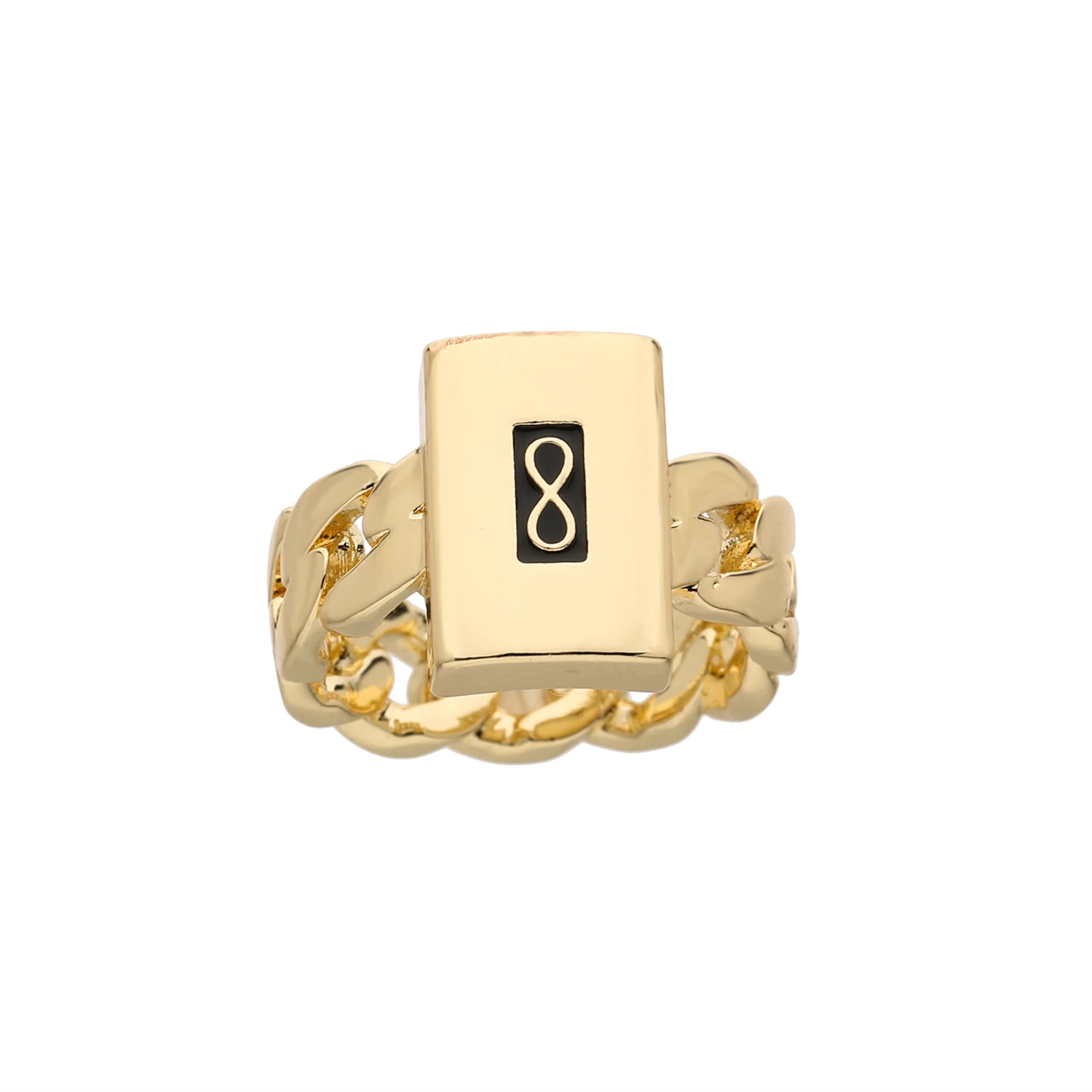 New Monaco men's and women's rings, elegant zircon rings, brass material, party gifts, Monaco charm rings view 4
