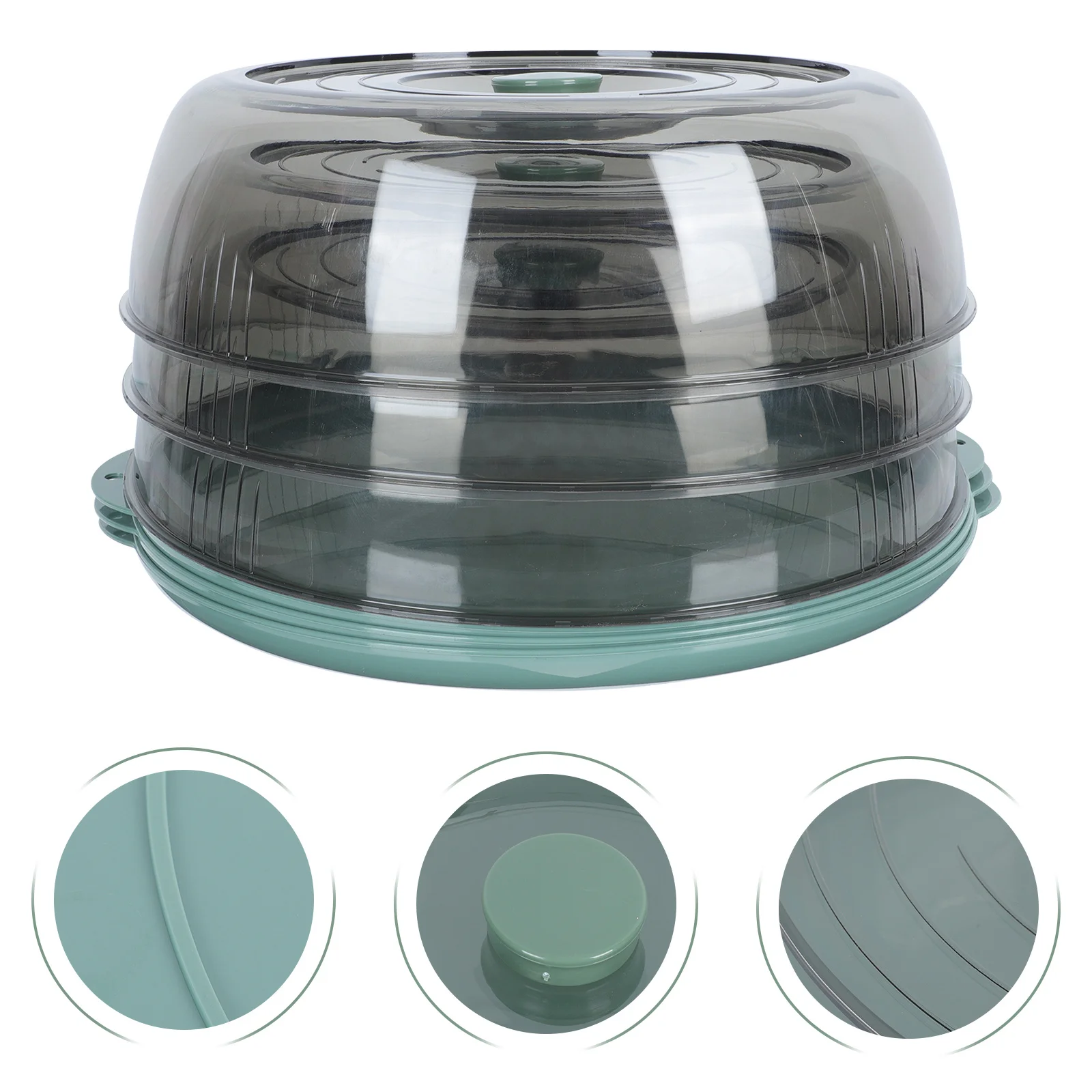 

1Pcs Food Cover Plastic Heat Preservation Cover for Home Kitchen Dining Keeping Food Supply