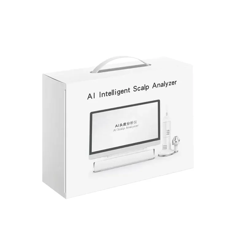 Hot sell 2025 Portable AI Intelligent Scalp Analyzer HD Display Skin Analysis Machine Hair  Home Use