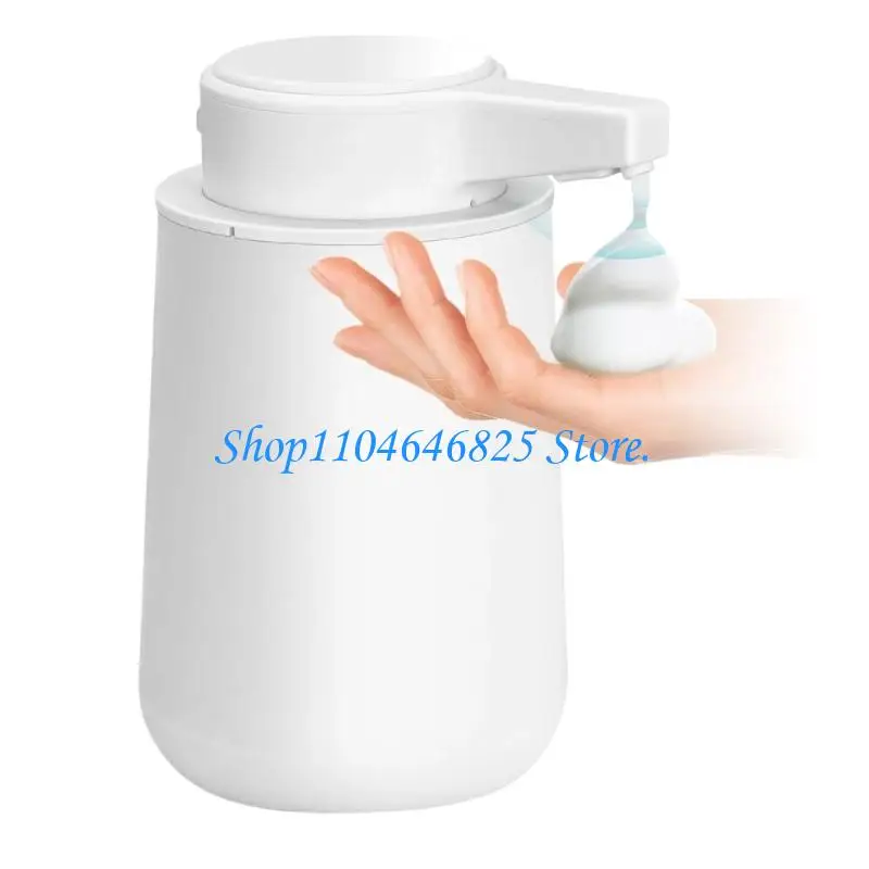USB Charging Automatic Soap Dispenser with 1800mAh Battery and ABS Housing for Bathroom Kitchen Sink Placement