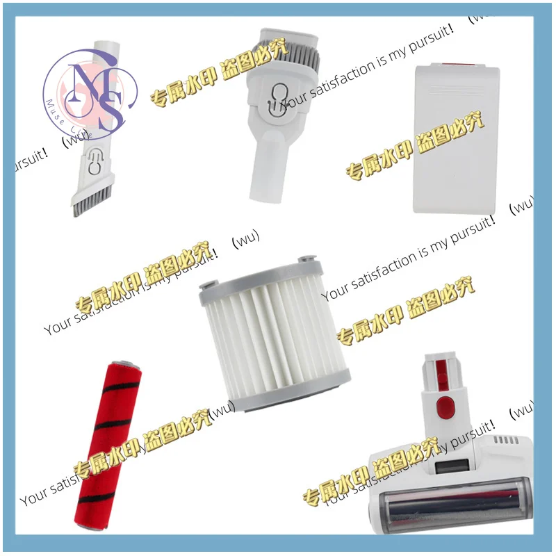 Suitable for Xiaomi JIMMY JV51 Handheld Wireless Vacuum Cleaner Battery Pack Cleaning Main Roller Brush HEPA Filter Accessories