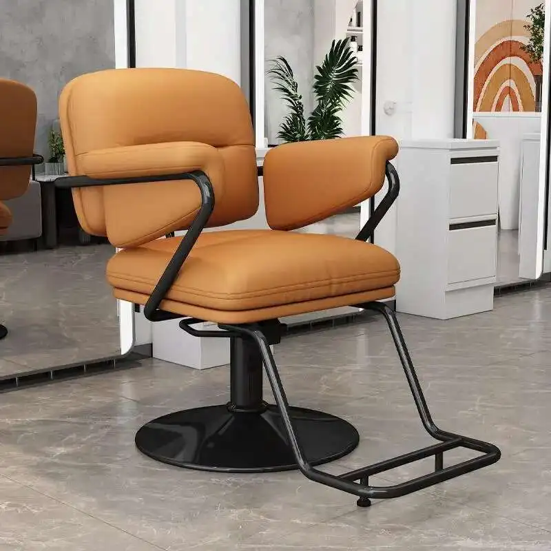 

Stainless Steel Barber Chair Luxury Designed Tattoo Makeup Barber Chair Equipment Cadeira De Barbeiro Commercial Furniture