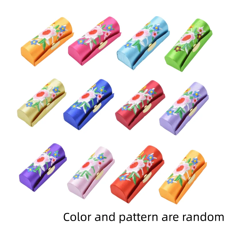 1/2/3/4pcs Portable Mini Makeup Box with Mirror Travel Storage Lipstick Case Random Color Women's Perfect Gift