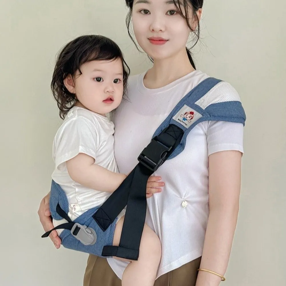 

Newborn Front Holding Baby Wrap Carrier With Waist Protection Cotton Infant Backpacks Infant Kangaroo Bag Mesh