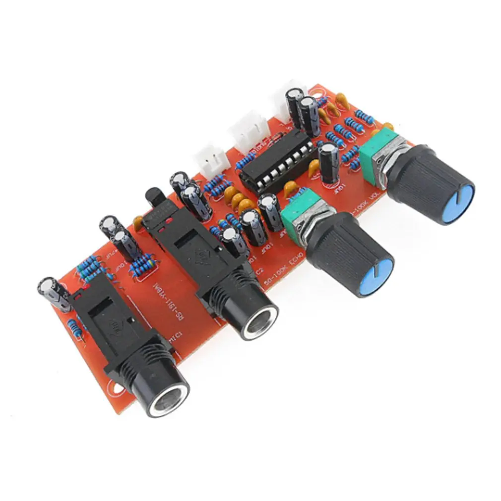 NE5532 PT2399 Microfoon Versterker Board Voorversterker Galm Panel Digitale Microfoon Versterker Module Dropshipping Hot