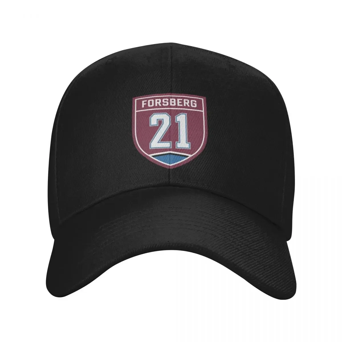 Forsberg #21 emblem Baseball Cap fun hats |-F-| Woman Men's