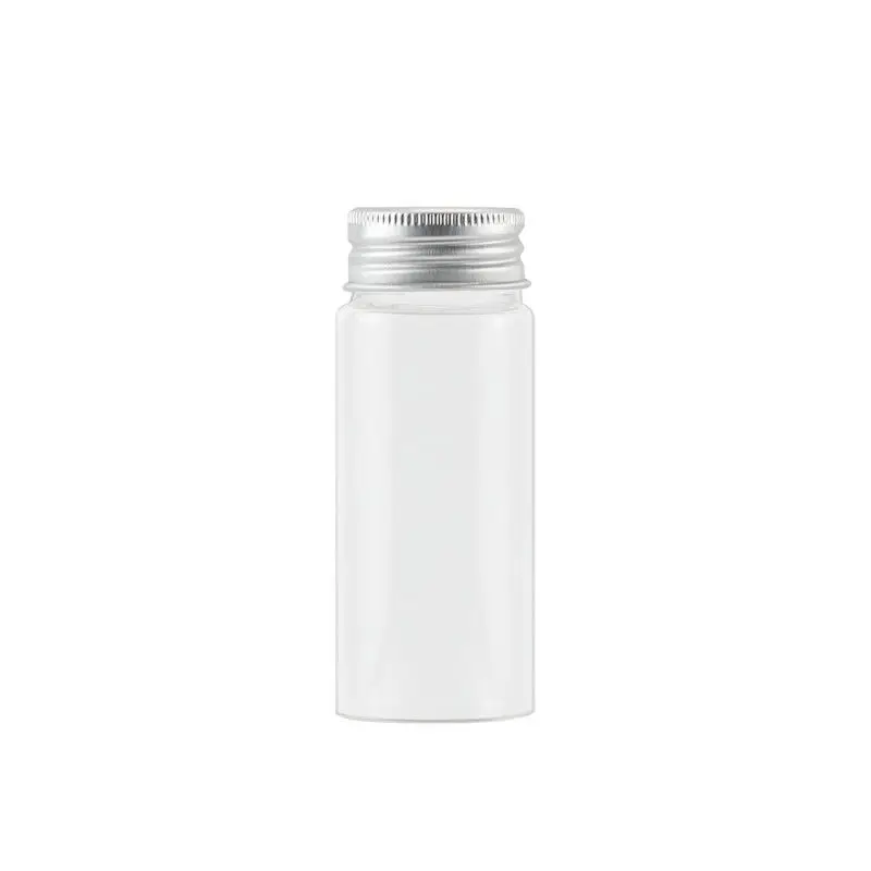 1pc 5/6/8/10/14/20/25ml Glass Clear Empty Seal Bottles Solid Powder Medicine Pill Vial Container Reagent Packing Bottle