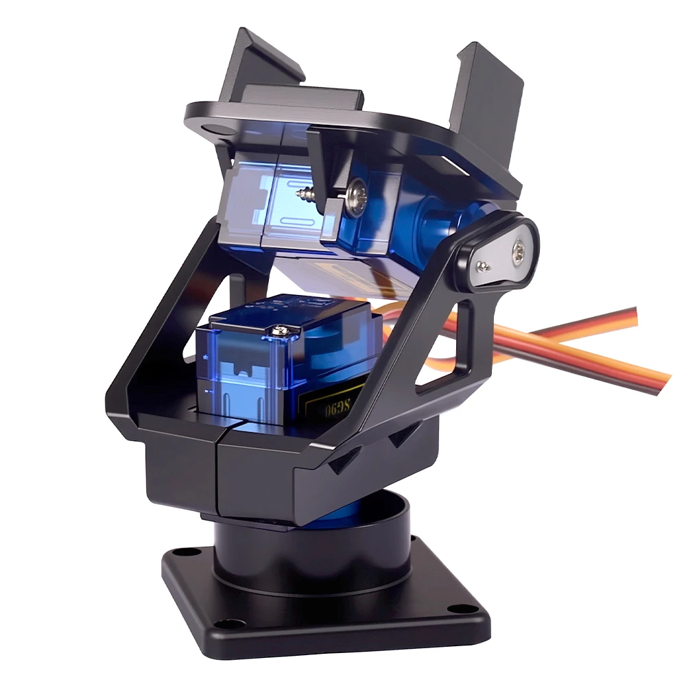 9IMOD Mini Kamera Plattform 20G FPV Gimbal Anti-Vibration Kamera Halterung Dual Achsen Servo Gimbal Für 28x28mm Kamera Für FPV Flugzeuge