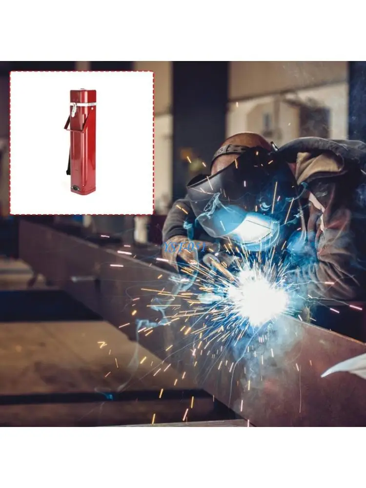 

E15A Stackable Welding Rod Storage Container With Heat Insulation Layer For Workshop And Construction Use