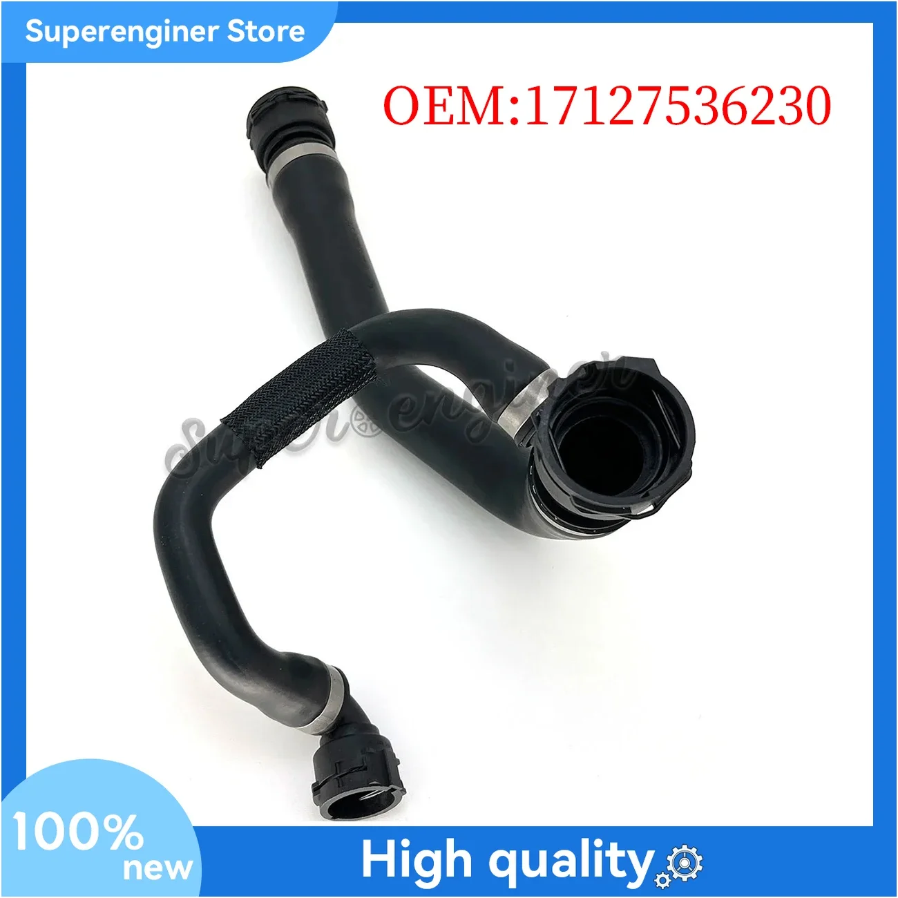 

17127536230 Radiator Hose Upper for BMW E70 X5 Series 07-10 4.8i XDrive 4.8L V8