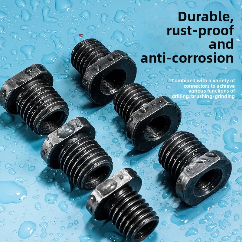 Tête de conversion de meuleuse d'angle de type 100, haute dureté, adaptateur M10 à M14 non déformable