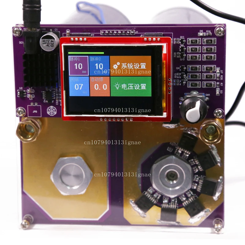 

Небольшой домашний сварочный аппарат с двойным импульсом, мощный ручной аппарат для точечной сварки