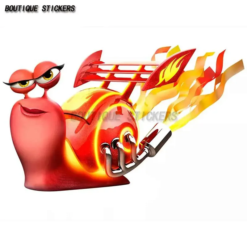 

Fun Turbo Snail Anime Car Decal Waterproof PVC Decal Decoration Car Motorcycle Laptop Helmet Luggage Wall Decal