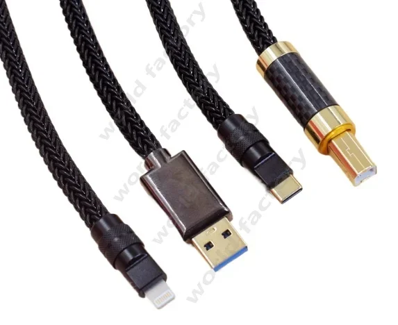 USB cable Huawei Apple Android Type-C Computer USB-B Square Port Decoder Headphone Amplifier Cable iPad Pro Mini