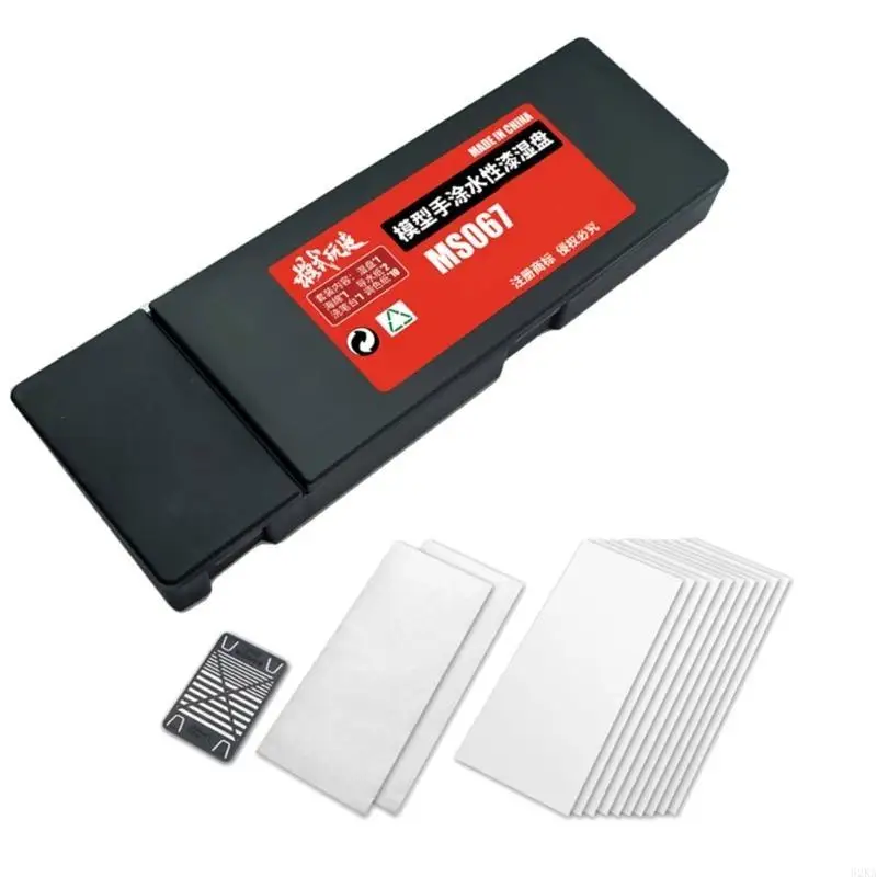 62KA Stay Wet Palette, инструмент для моделирования краски, пигмент, увлажняющий лоток, сохраняет влажную краску для акриловой живописи