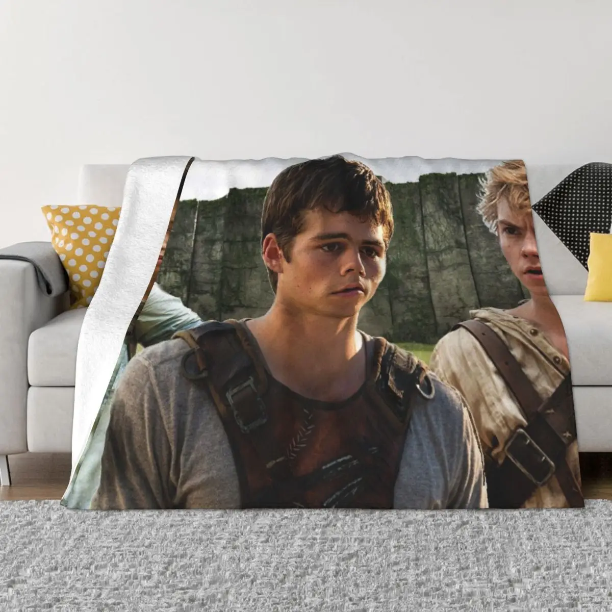

The Maze Runner 002262 Plush Blankets Custom Blanket Blankets & Throws Winter Warm Blanket Throw Blanket