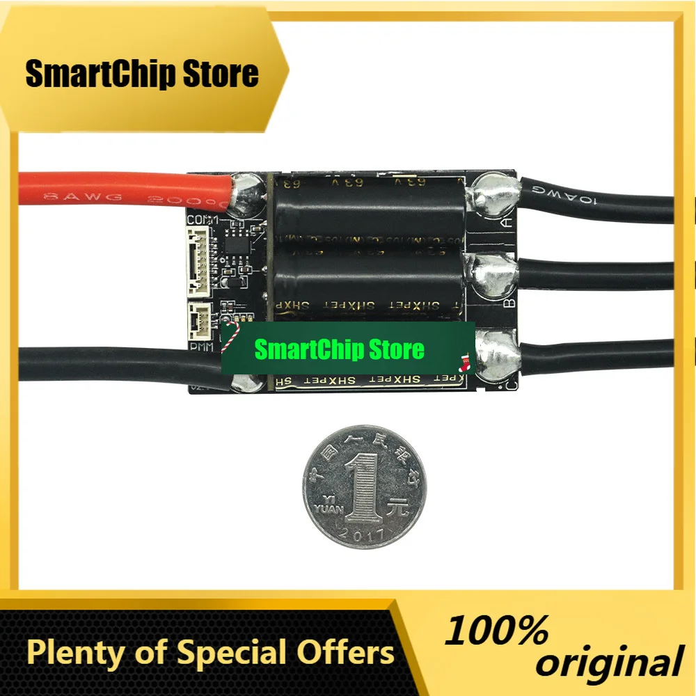 SmCpBrushless Motor Controller Flipsky Mini Fsesc6.8 60v 100a Based On Vesc6 With Heatsink For Diy Eboard Scooter Ebikego-kart