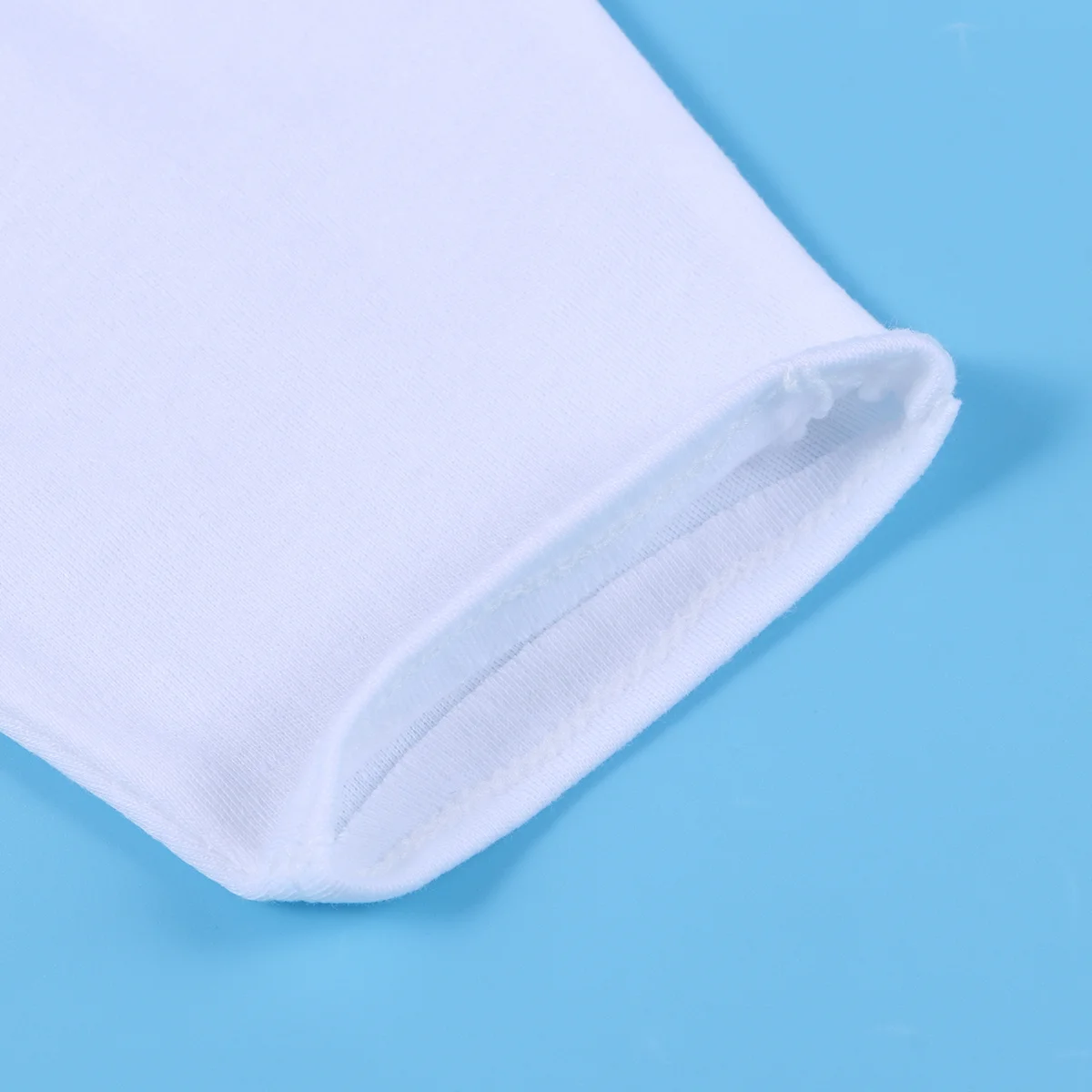 12 ペアの純粋な綿手袋高弾性再利用可能でフィルムスライドをほこりから保護するための美容作業ライナー弾性綿手袋