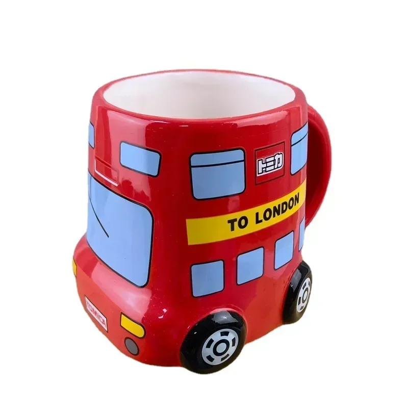 Criativo Ônibus Carro Caneca, Cerâmica UK Táxi Em Forma De Copo De Água, Leite Chá Canecas De Café, Home Office Escola Drinkware, Novidade Presentes