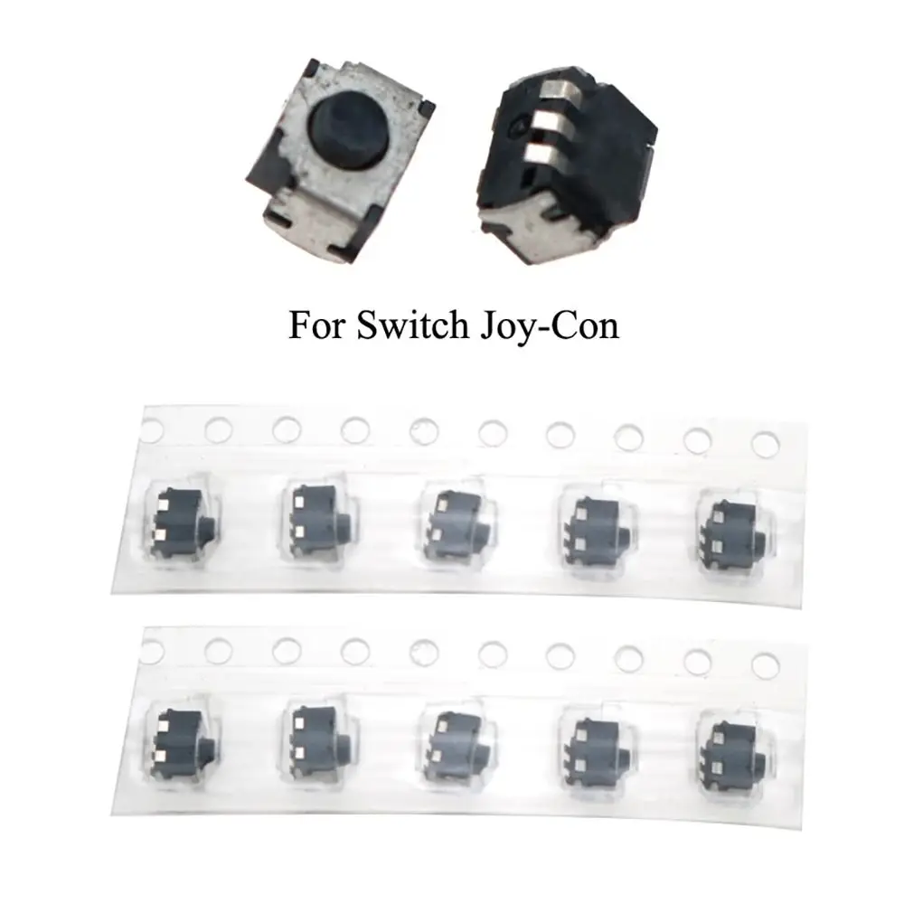 10pcs Repair Joystick Game Controller L R Press Shoulder Trigger Micro Switches Shoulder Button For Nintendo Switch JOYCON