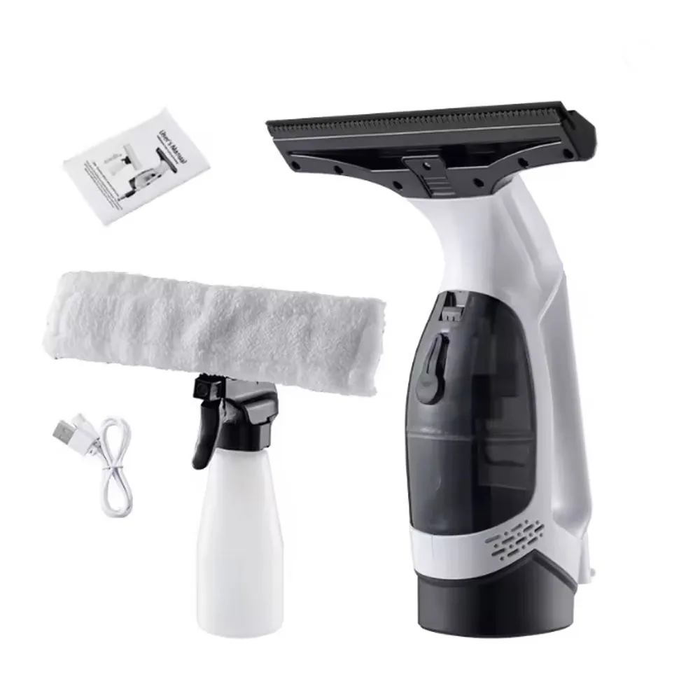 

Беспроводной электрический пылесос для окон, многофункциональный, перезаряжаемый, автоматический, портативный инструмент для чистки стекол