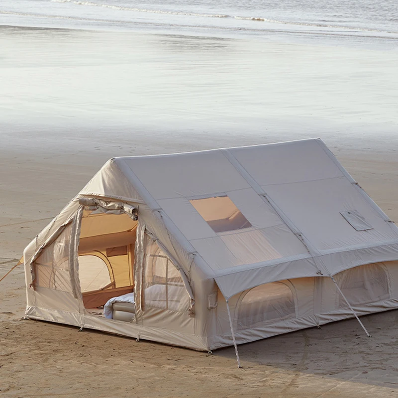 

Outdoor Camping 2.2*3.2m 5-8 Person Tante Large Big Air Tent 17.2 Large Inflatable Tent For Adults Outdoor Camping