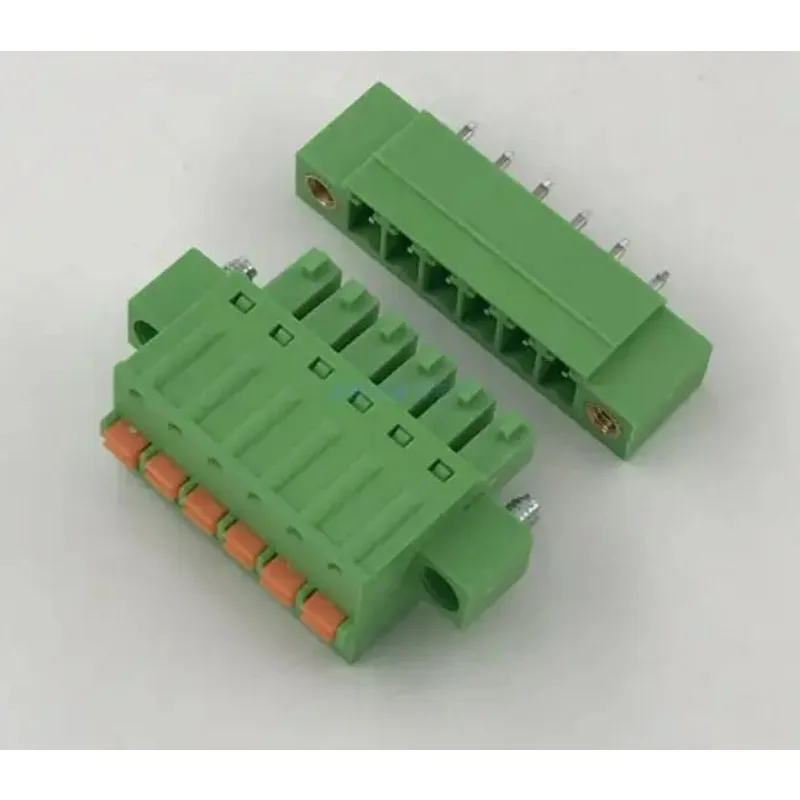 5pairs Screw-type push-type terminal with ear terminal block K15EDGKDM-3.81MM  2P-24P